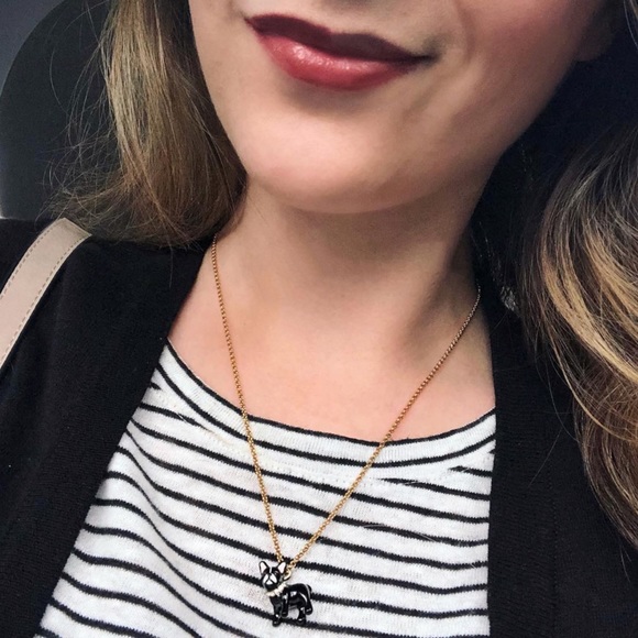 Kate Spade Ma Chérie Antoine Dog Necklace - Picture 3 of 8